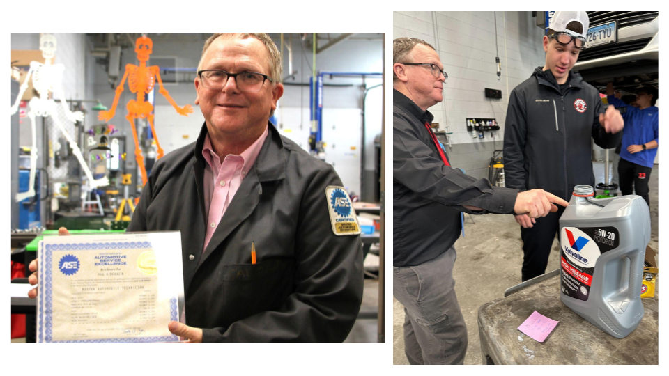 Paul Sarrazin awarded STEM teacher of the month, continues on 38 year legacy