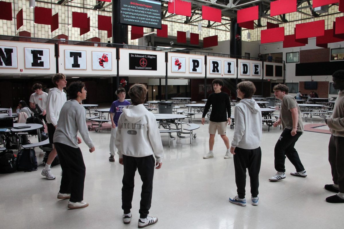 The hacky sack craze has taken Branford High School by storm.