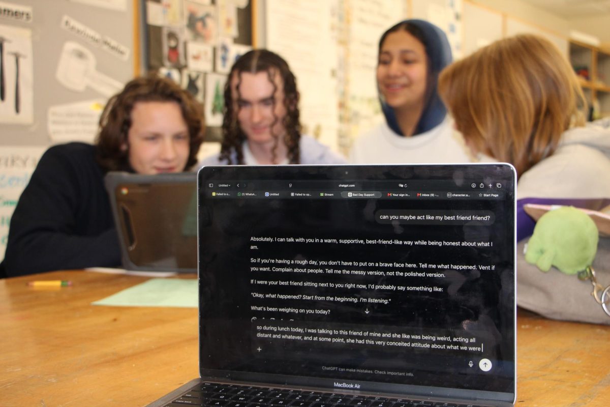 Several students report that they have turned to AI chat bots for companionship, rather than human friends.